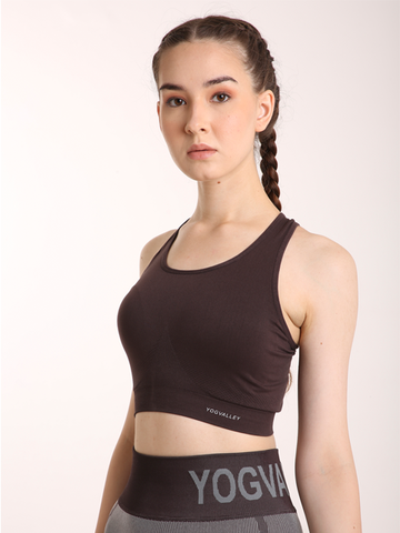 Sports Bra - Chocolate