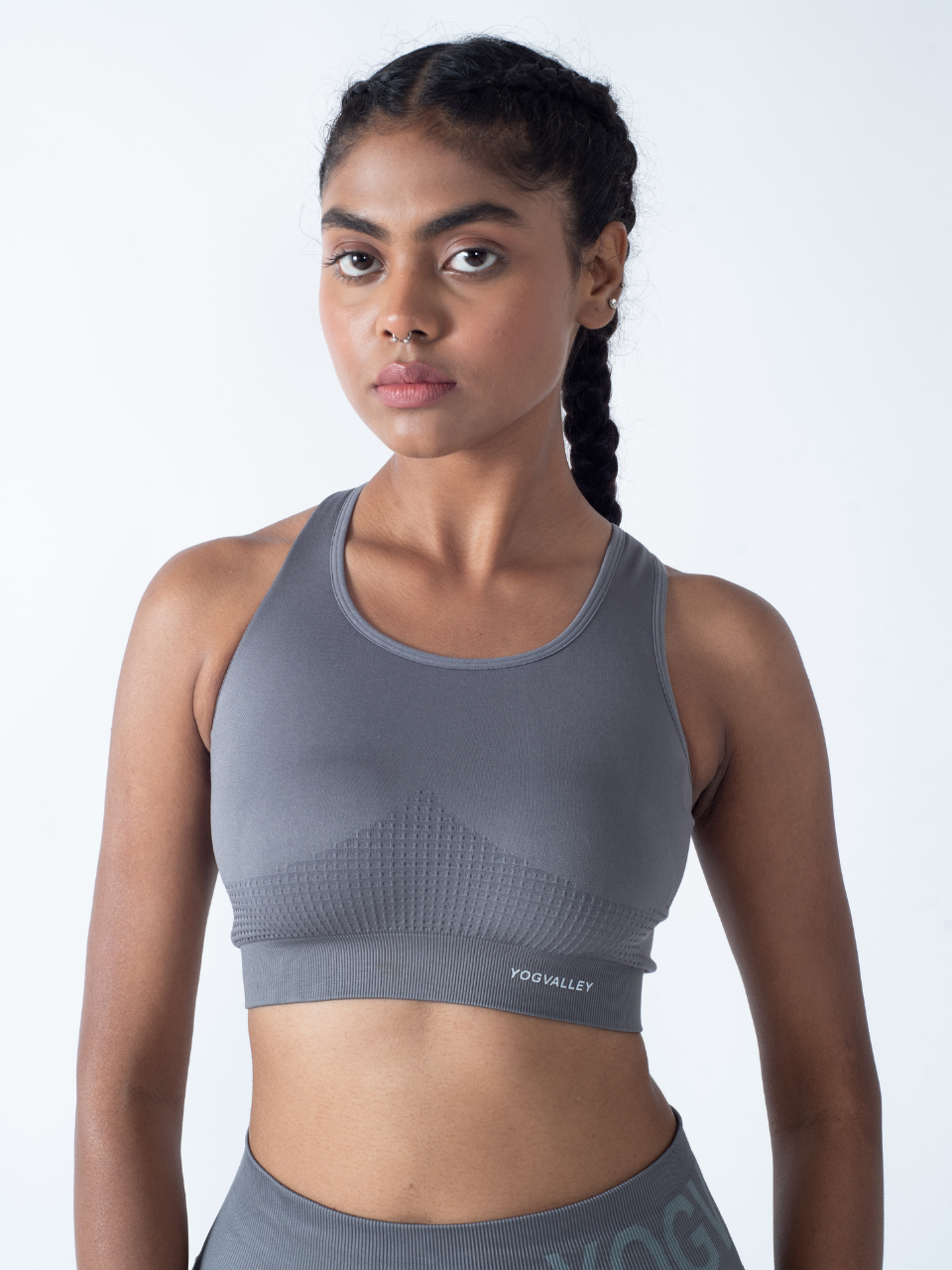 Sports Bra - Cement