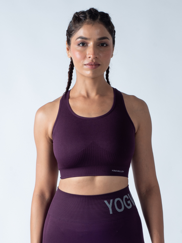 Sports Bra - Winter Bloom